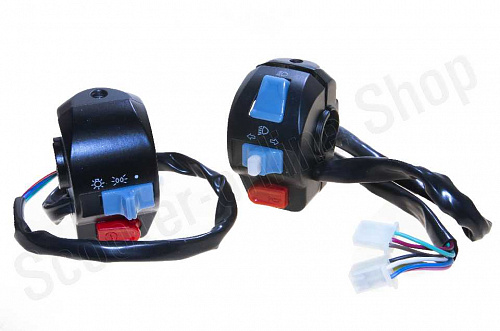 Переключатели руля 4T GY6-50 (диск/диск) "MANLE" фото фотография изображение картинка Переключатели руля 4T GY6-50 (диск/диск) "MANLE" фото фотография изображение картинка