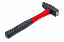 Молоток 800 гр. с фиберглассовой ручкой (квадратный боек) Сервис Ключ