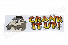Наклейка   декор   CRANK IT UP!   (28x8см)   (#3529)