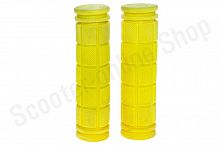 Ручки руля велосипедные   (желтые)   "REKO"