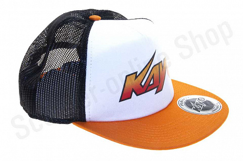 Кепка бейсболка Бейсболка KAYO белая/оранжевая/черная фото фотография Кепка бейсболка Бейсболка KAYO белая/оранжевая/черная фото фотография