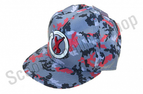 Кепка бейсболка Бейсболка   "X"   (серая, камуфляж) фото фотография 