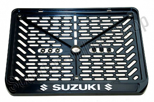 Рамка для номера квадро "SUZUKI" фото фотография изображение картинка