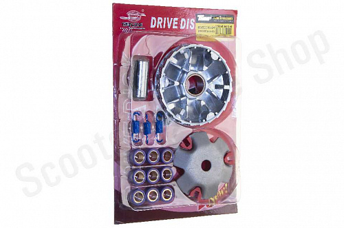 Вариатор в сборе тюнинг Honda Dio AF18  комплект фото фотография изображение картинка