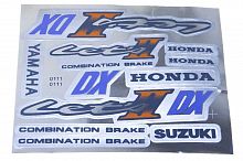 Наклейки Lets II   7209C LETS-3 серый 220х170