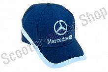 Кепка бейсболка Бейсболка   Mercedes-Benz   (синяя, 100% хлопок)