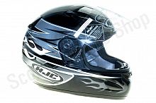 Шлем интеграл HJC CS-14 Moto-X1 MC5 Black/Silver XL(62)