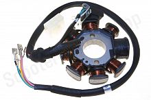 Статор генератора 157FMI, 162FMJ, 164FML, 166FMM (CG, CB) 8 кат. 2 болта 