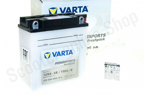 Аккумулятор VARTA FP 505 012 003 A514  12V 5Ач 121x61x131мм фото фотография изображение картинка