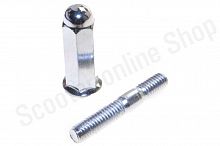 Шпилька глушителя с гайкой 139QMB, 152QMI, 157QMJ 50сс-150сс