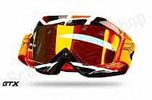 Очки Мотокросс GTX 5018 оранжевые