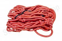 Сетка для крепления багажа красная 40х40см метал. .крючки RSCN-002 