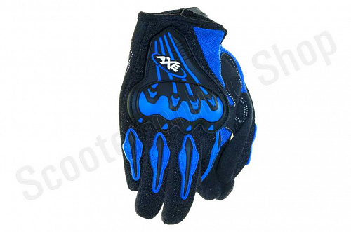 Мотоперчатки перчатки мото Перчатки "AXE RACING" XL, синие mod:1 фото фотография 