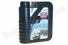 2526 Масло моторное LiquiMoly Motorbike 4T Street 10W-30 SL;MA-2 НС-синт 1л