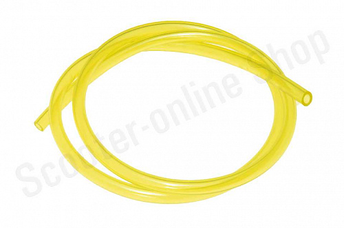 Шланг топливный 4-8мм силикон желтый прозрачный фото фотография изображение картинка