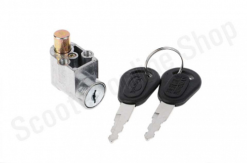 Замок блокировки руля мопед / мотоцикл фото фотография изображение картинка Замок блокировки руля мопед / мотоцикл фото фотография изображение картинка