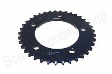 Звезда трансмиссии задняя  428-36T  5x65-105, d-87, D-154  "SDTW"