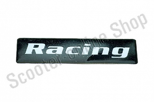 Наклейка   RACING (14х6см) фото фотография изображение картинка