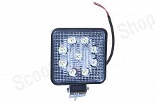 Фара 27w 9x3w LED квадратная