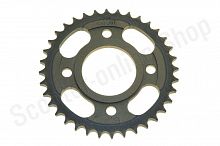 Звезда ведомая стальная 428-36T d-78, 4 болта крепл. L-90, с проточкой  SM-PARTS