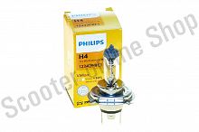 Лампа фары  H4 55/60W Philips Vision +30% 12342PRC1 