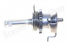 Вал пусковой в сборе 162FMJ  CG150  Racer RC150-23 Tiger  L-171