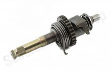 Вал кикстартера в сборе ZS169FMM Sport001-006