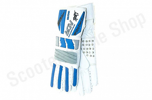 Мотоперчатки перчатки мото Мотоперчатки летние S бел./син./черн фото фотография 