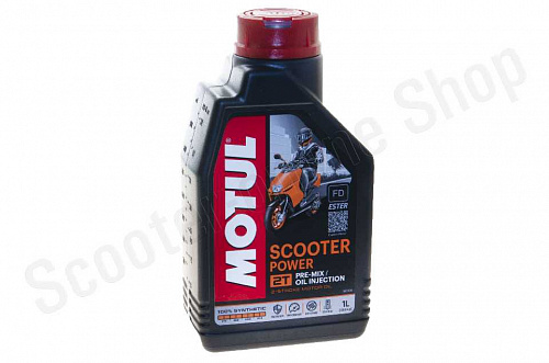 Масло Motul SCOOTER POWER 2T 1L фото фотография изображение картинка