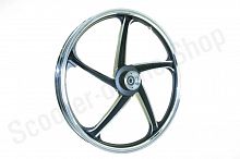 Диск колесный передний литой черный (под дисковый тормоз) (ось=12mm) ALPHA RX 125