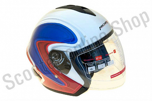 Шлем открытый Michiru   Шлем (открытый) MO 120 Tricolour (Размер L) MICHIRU фото фотография 