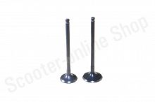 Клапаны  162QMK (GY6) (d=27,5/23,5) (l=85,3/84,9)  комплект