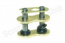 Замок цепи 530H желтый сальн. CN