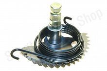 Сектор кикстартера  4T 139QMB L-60мм (+пружина, втулка)   "HORZA"