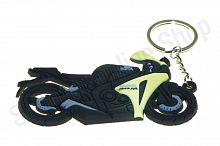 Брелок резиновый   байк   "HONDA CBR"   (желтый)   (#YSK137)
