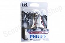 Лампа фары H4  12v 60/55w Philips X-Treme Vision Moto / 12342xvbw