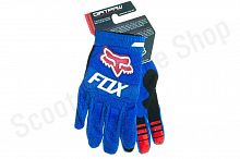 Перчатки Fox Dirtpaw race glove Blue L