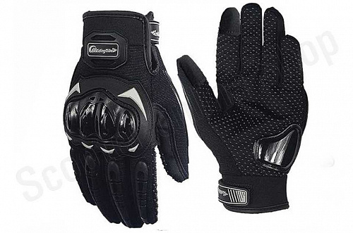 Мотоперчатки перчатки мото Перчатки Pro-Biker MCS-17TS (TOUCH SCREEN) Black, M фото фотография 