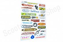 Наклейки 30х45 бренды  EX-010 комплект
