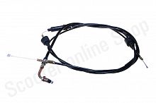 Трос газа  JOG 90, AXIS 90  раздвоенный  "LIPAI"