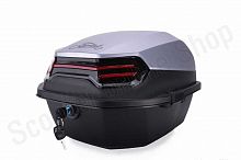 Кофр  48L  39х39х29см  #ROBIK  "LIPAI"  (серый матовый)