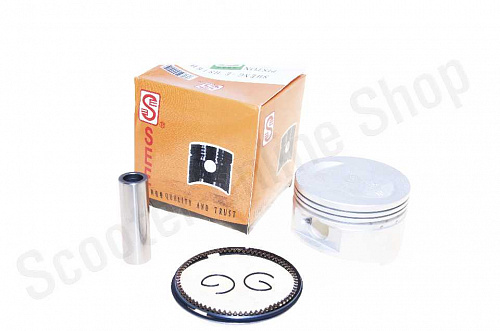 Поршень в сборе  GY6-200 163QMI  d-63  р-15 See фото фотография изображение картинка