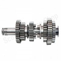 Вал КПП вторичный в сборе 167FMM, 250GY-5  L-150мм