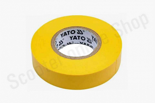 Изолента ПВХ 15ммХ20м желтая Yato / yt81594 фото фотография изображение картинка