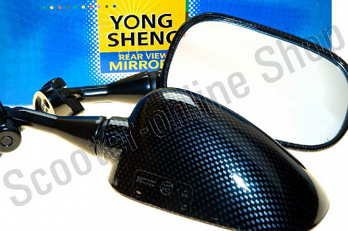 Зеркала мото YS-20175 Honda CBR929 карбон (короткий вынос) TW фото фотография изображение картинка Зеркала мото YS-20175 Honda CBR929 карбон (короткий вынос) TW фото фотография изображение картинка