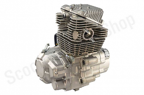 Двигатель в сборе ZS 172FMM-6 (CB250R) 249см3, возд. охл., электростартер фото фотография изображение картинка