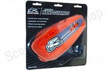 Защита рук двухкомпонентная + крепеж на руль RENTHAL HG-100 оранжевая