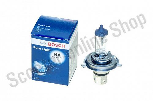 Лампа фары авто H4 60/55W Bosch 1987302041 фото фотография изображение картинка