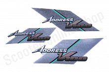 Наклейки Address V 100 0647 250х100  3шт 