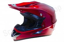 Шлем детский кроссовый  T125  красный (M)